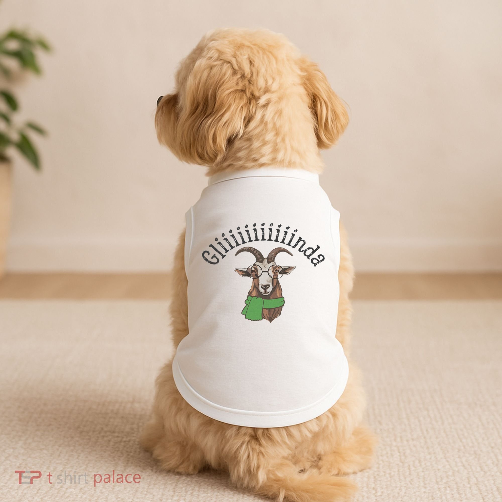 Funny Goat Dr. Dillamond Doggie Tank