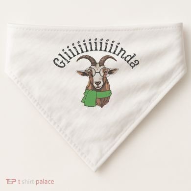 Funny Goat Dr. Dillamond USA-Made Doggie Bandana
