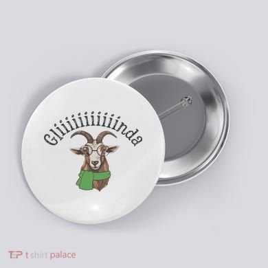 Funny Goat Dr. Dillamond Button