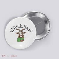 Funny Goat Dr. Dillamond Button thumb 0