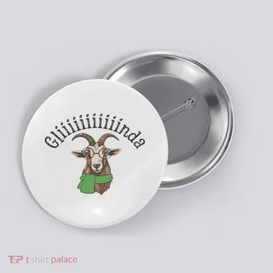 Funny Goat Dr. Dillamond Button