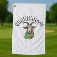 Funny Goat Dr. Dillamond Golf Towel thumb 1