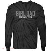 Funny Girl Dad Tie-Dye Long Sleeve Shirt thumb 0
