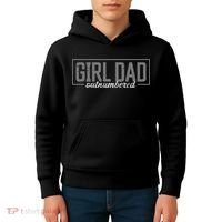 Funny Girl Dad Kids Hoodie thumb 4