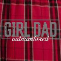 Funny Girl Dad Men's Flannel Plaid Pajama Pants thumb 2