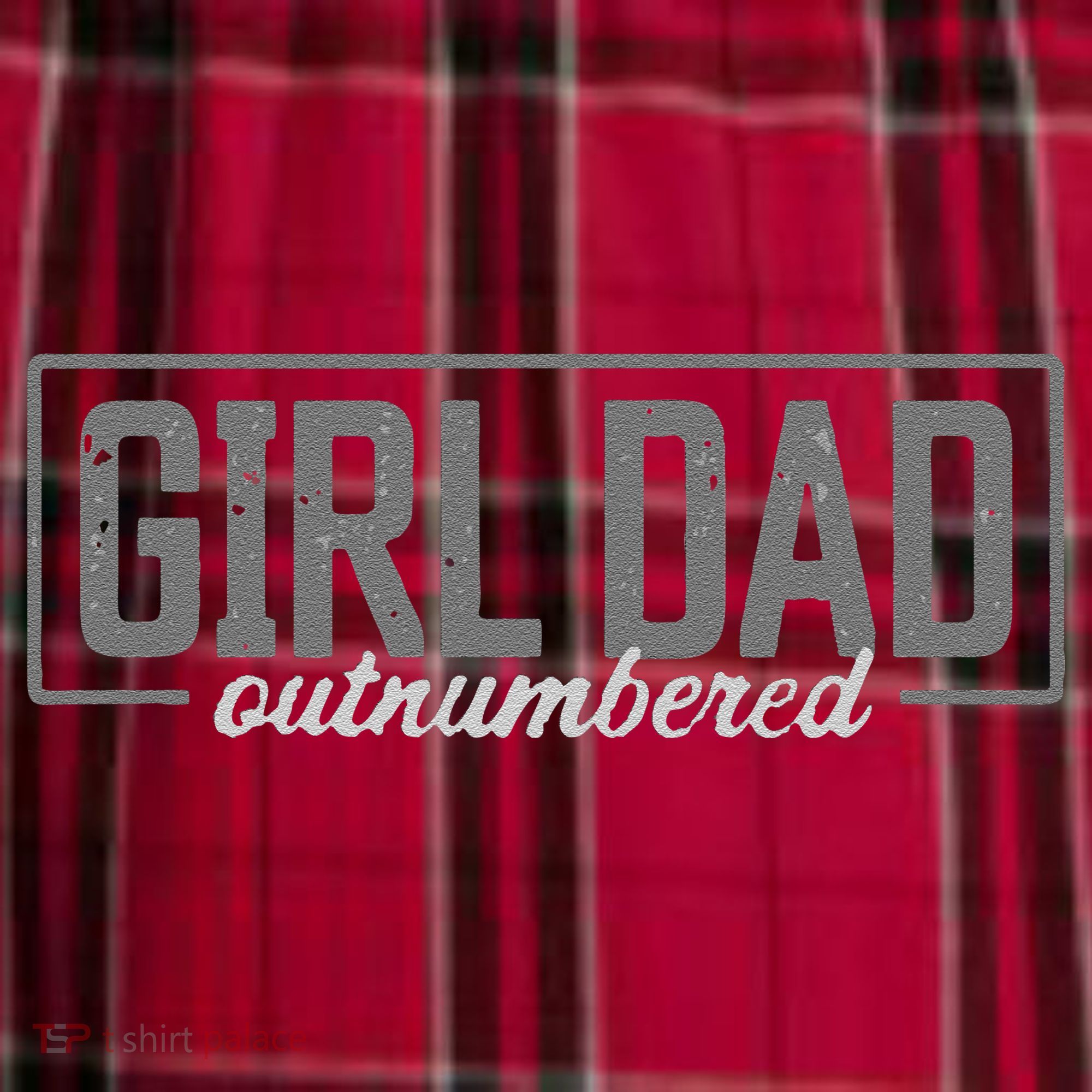 Funny Girl Dad Men's Flannel Plaid Pajama Pants