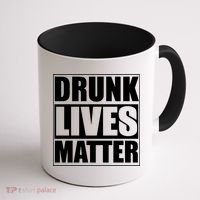 Funny Gift Drunk Lives Matter Cool Gift Coffee Mug thumb 1
