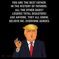 Funny Great Dad Donald Trump Fathers Day Gift Tee Coffee Mug thumb 5