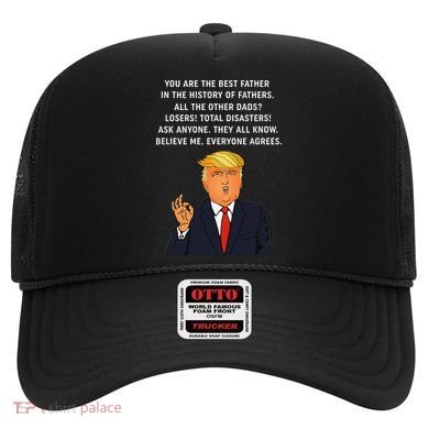 Funny Great Dad Donald Trump Fathers Day Gift Tee Hat