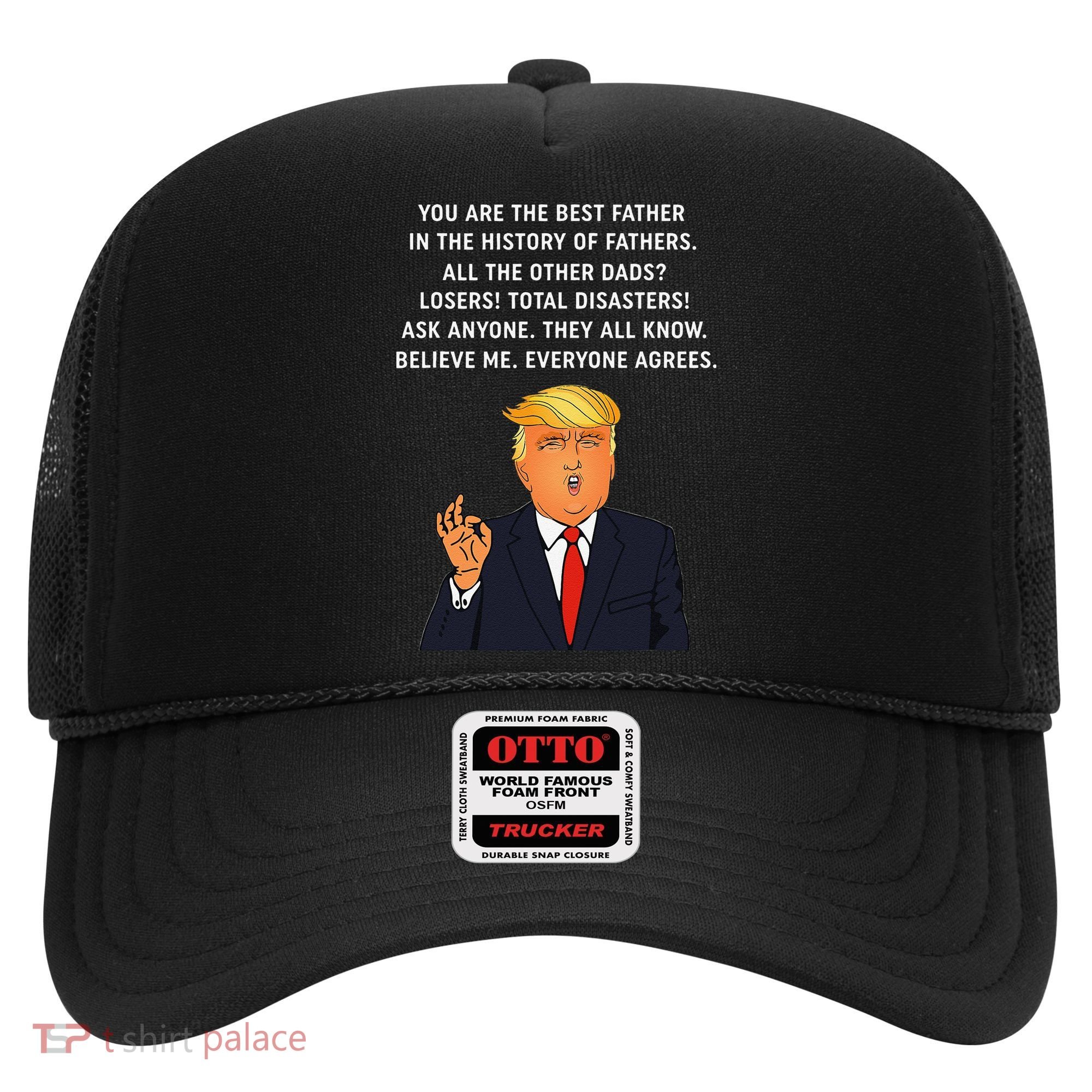 Funny Great Dad Donald Trump Fathers Day Gift Tee Hat