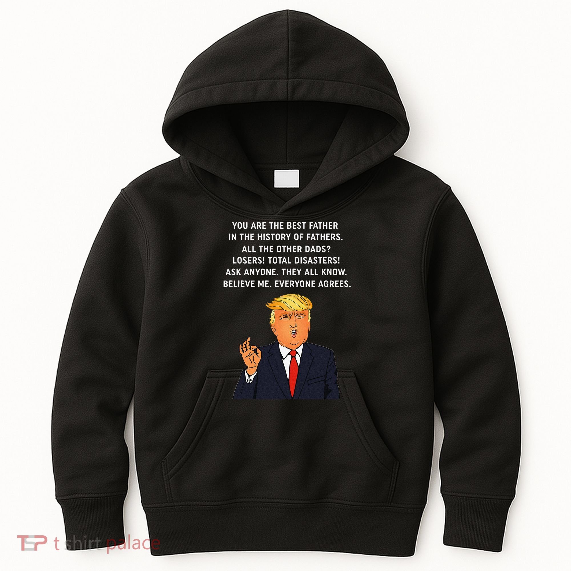 Funny Great Dad Donald Trump Fathers Day Gift Tee Kids Hoodie