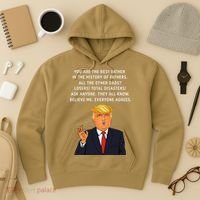 Funny Great Dad Donald Trump Fathers Day Gift Tee Hoodie thumb 3