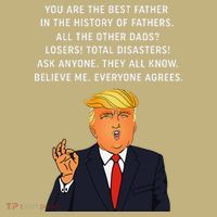 Funny Great Dad Donald Trump Fathers Day Gift Tee Sweatshirt thumb 2