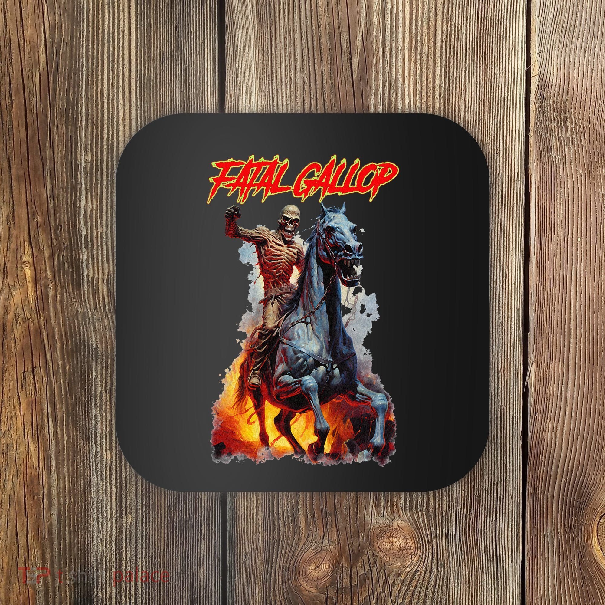 Fatal Gallop Diabolic Fear Black Horror Evil Monster Terror Coaster