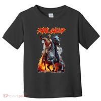 Fatal Gallop Diabolic Fear Black Horror Evil Monster Terror Toddler T-Shirt thumb 0