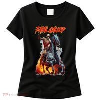 Fatal Gallop Diabolic Fear Black Horror Evil Monster Terror Women's T-Shirt thumb 0