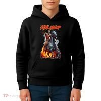 Fatal Gallop Diabolic Fear Black Horror Evil Monster Terror Kids Hoodie thumb 4