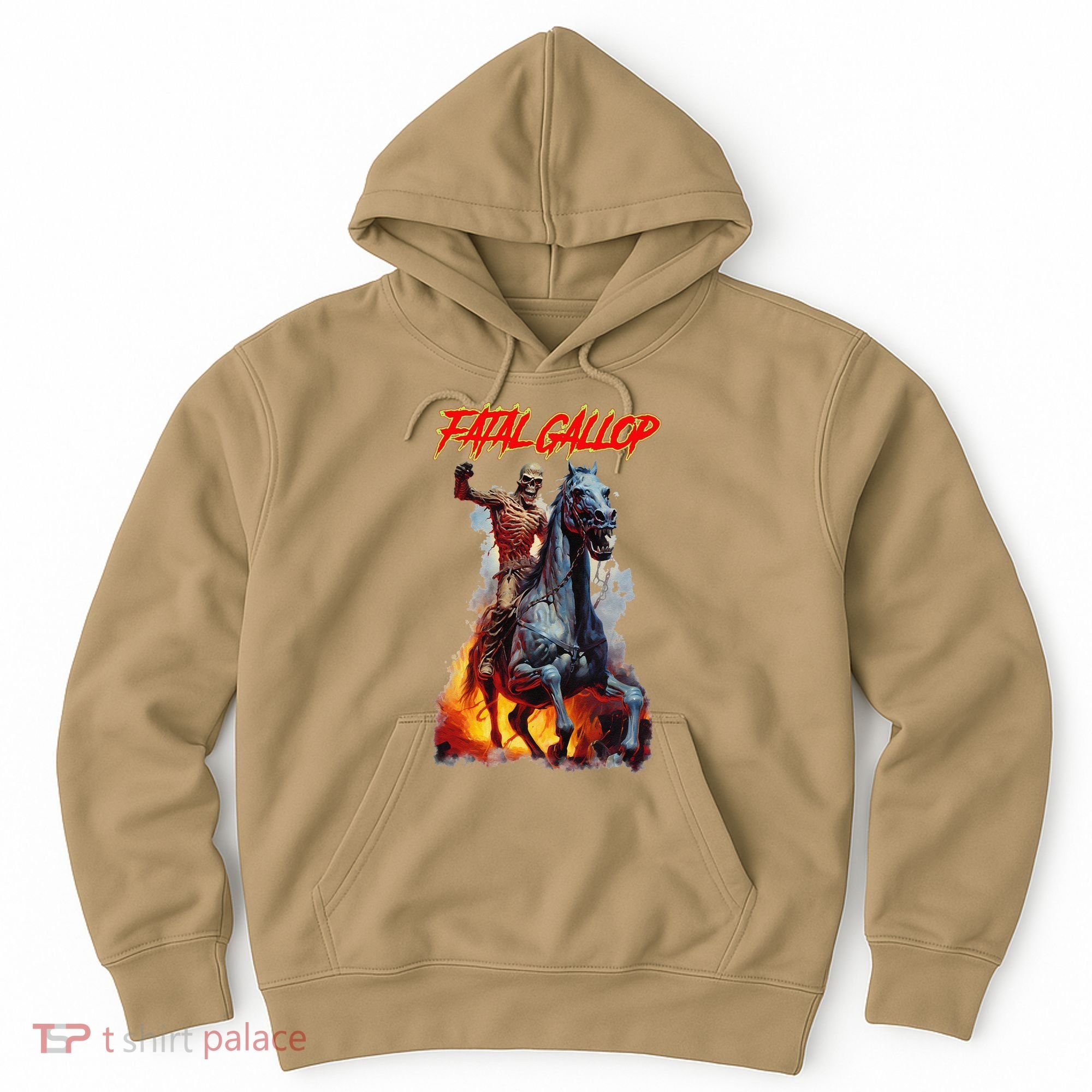 Fatal Gallop Diabolic Fear Black Horror Evil Monster Terror Hoodie