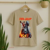 Fatal Gallop Diabolic Fear Black Horror Evil Monster Terror T-Shirt thumb 2