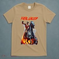 Fatal Gallop Diabolic Fear Black Horror Evil Monster Terror T-Shirt thumb 5