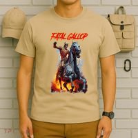 Fatal Gallop Diabolic Fear Black Horror Evil Monster Terror T-Shirt thumb 6