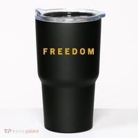Freedom Gold Eddition Print Charlie Kirk Tumbler thumb 0