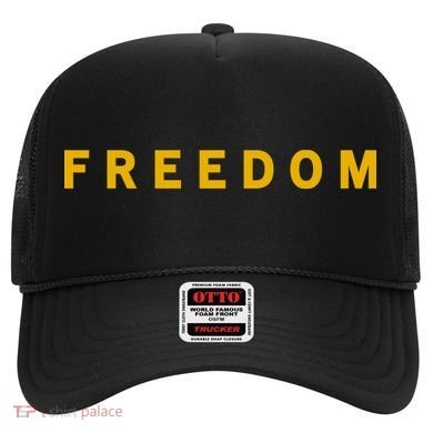 Freedom Gold Eddition Print Charlie Kirk Hat