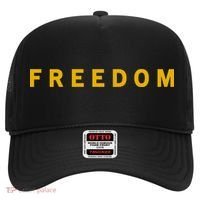 Freedom Gold Eddition Print Charlie Kirk Hat thumb 0