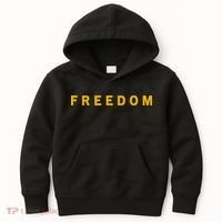 Freedom Gold Eddition Print Charlie Kirk Kids Hoodie thumb 0