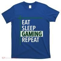 Funny Gamer Eat Sleep Anime Gaming Repeat Meaningful Gift T-Shirt thumb 0