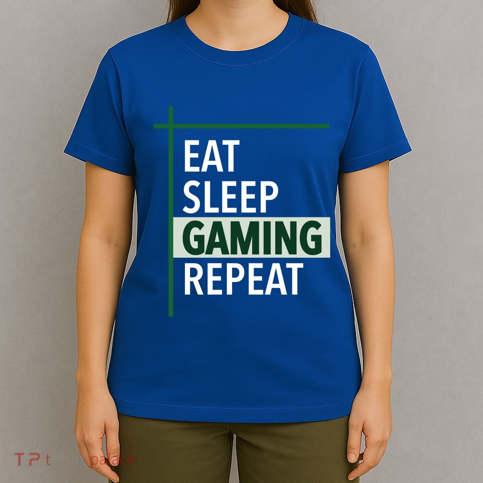 Funny Gamer Eat Sleep Anime Gaming Repeat Meaningful Gift T-Shirt