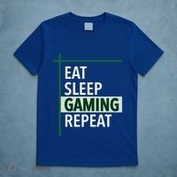Funny Gamer Eat Sleep Anime Gaming Repeat Meaningful Gift T-Shirt thumb 5