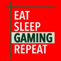 Funny Gamer Eat Sleep Anime Gaming Repeat Meaningful Gift Santa Hat thumb 1