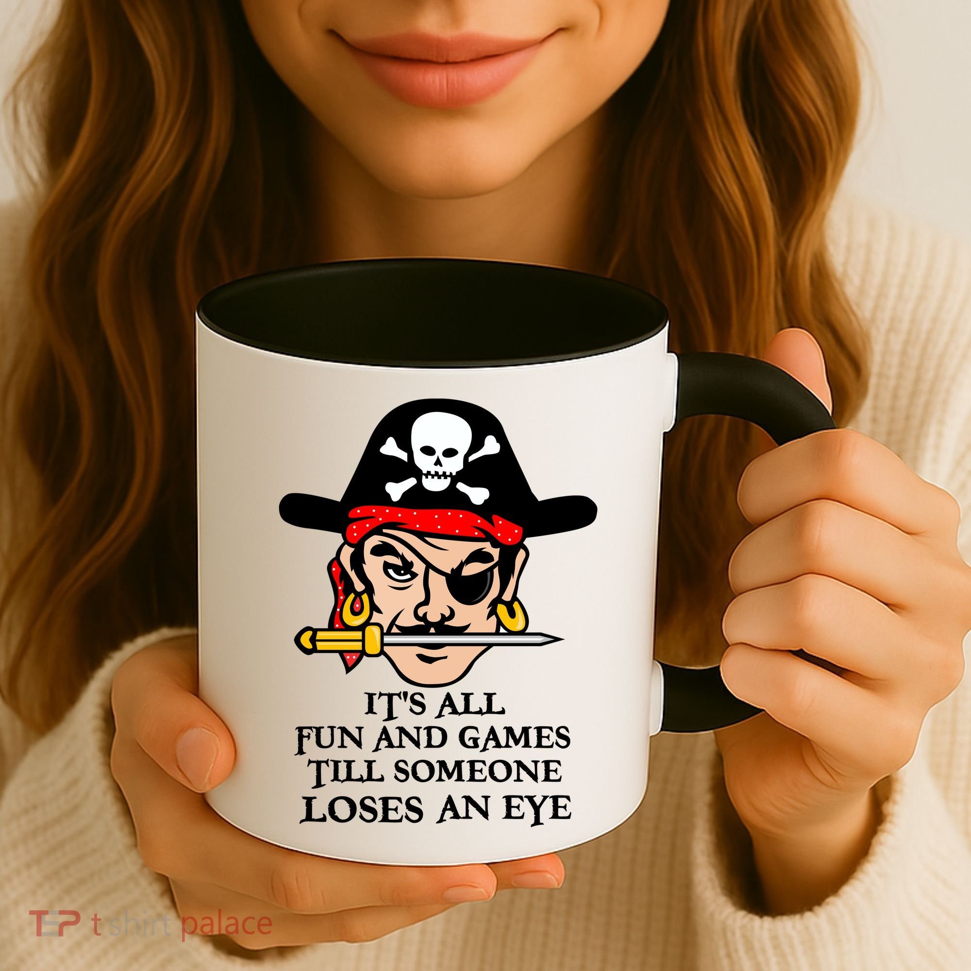 All Fun And Games Till Someone Loses An Eye Coffee Mug