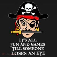 All Fun And Games Till Someone Loses An Eye Women's Hoodie thumb 2