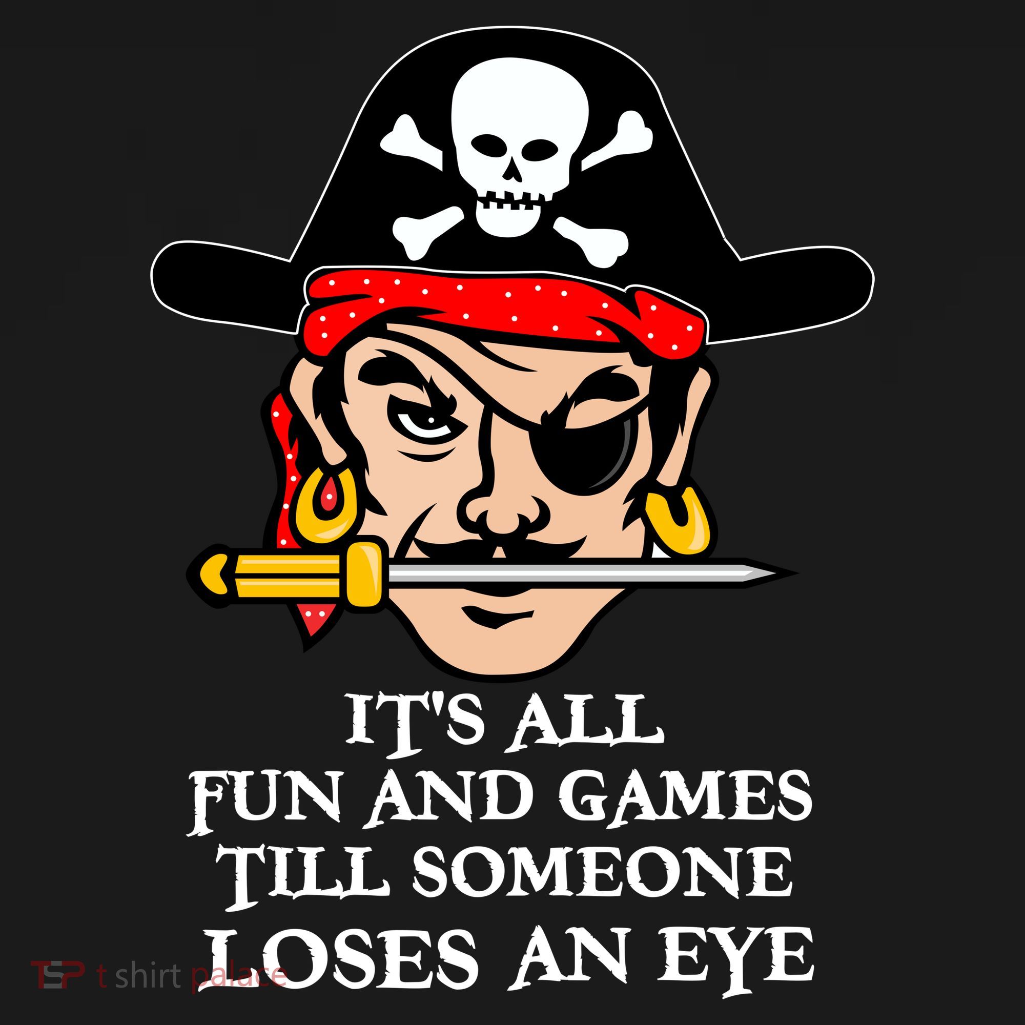 All Fun And Games Till Someone Loses An Eye Women's Tank Top