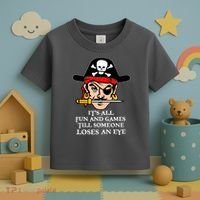 All Fun And Games Till Someone Loses An Eye Toddler T-Shirt thumb 3