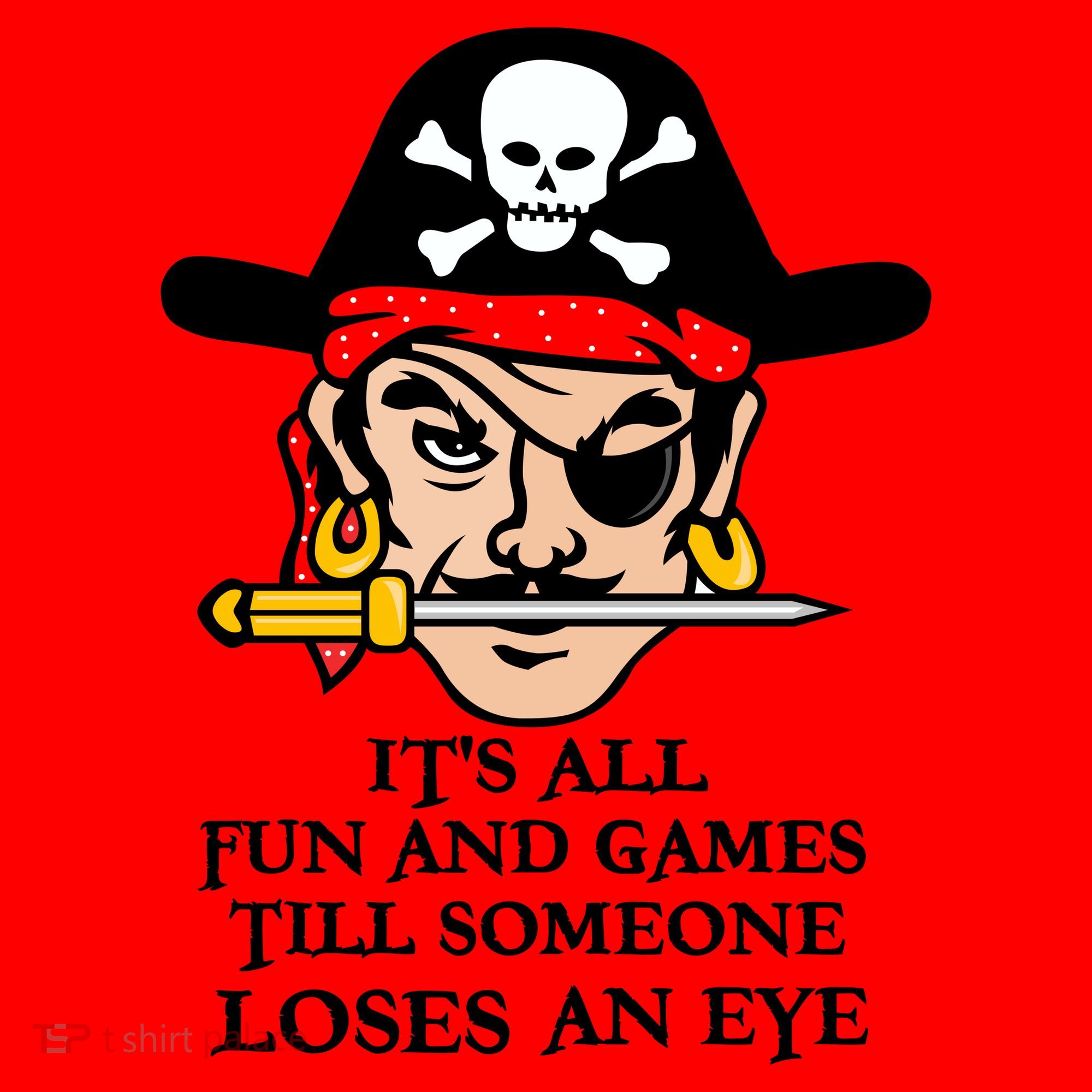 All Fun And Games Till Someone Loses An Eye Santa Hat
