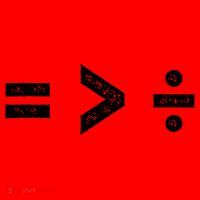 Funny Gift Equality Is Greater Than Division Symbols Gift Santa Hat thumb 1