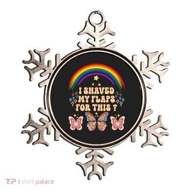Funny Groovy Embarrassing I Shaved My Flaps For This Ornament