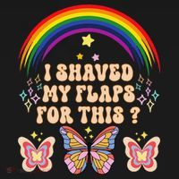 Funny Groovy Embarrassing I Shaved My Flaps For This Kids Sweatshirt thumb 2