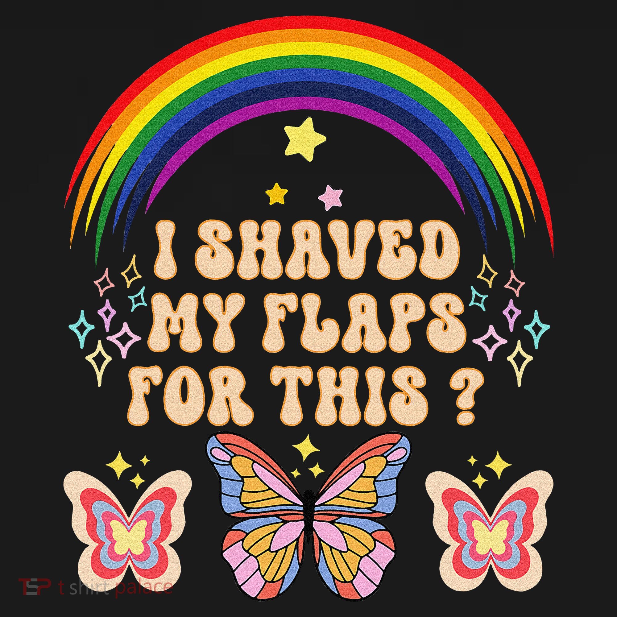 Funny Groovy Embarrassing I Shaved My Flaps For This Kids Hoodie