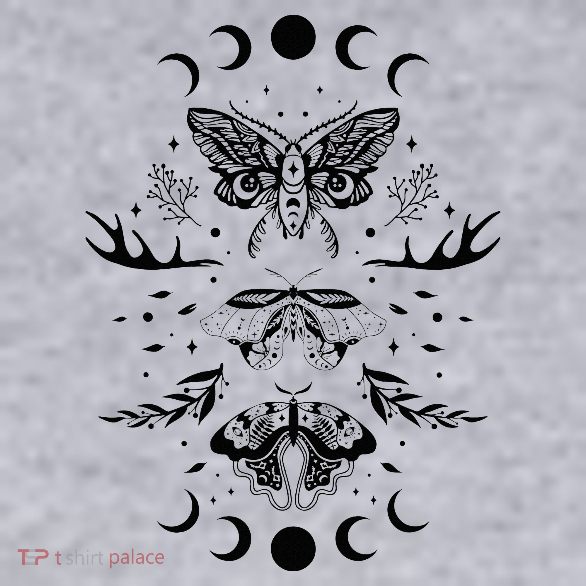 Fairy Grunge Fairycore Aesthetic Goth Luna Moth Butterfly Women's Sweatshirt
