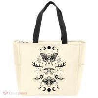 Fairy Grunge Fairycore Aesthetic Goth Luna Moth Butterfly Tote Bag thumb 0