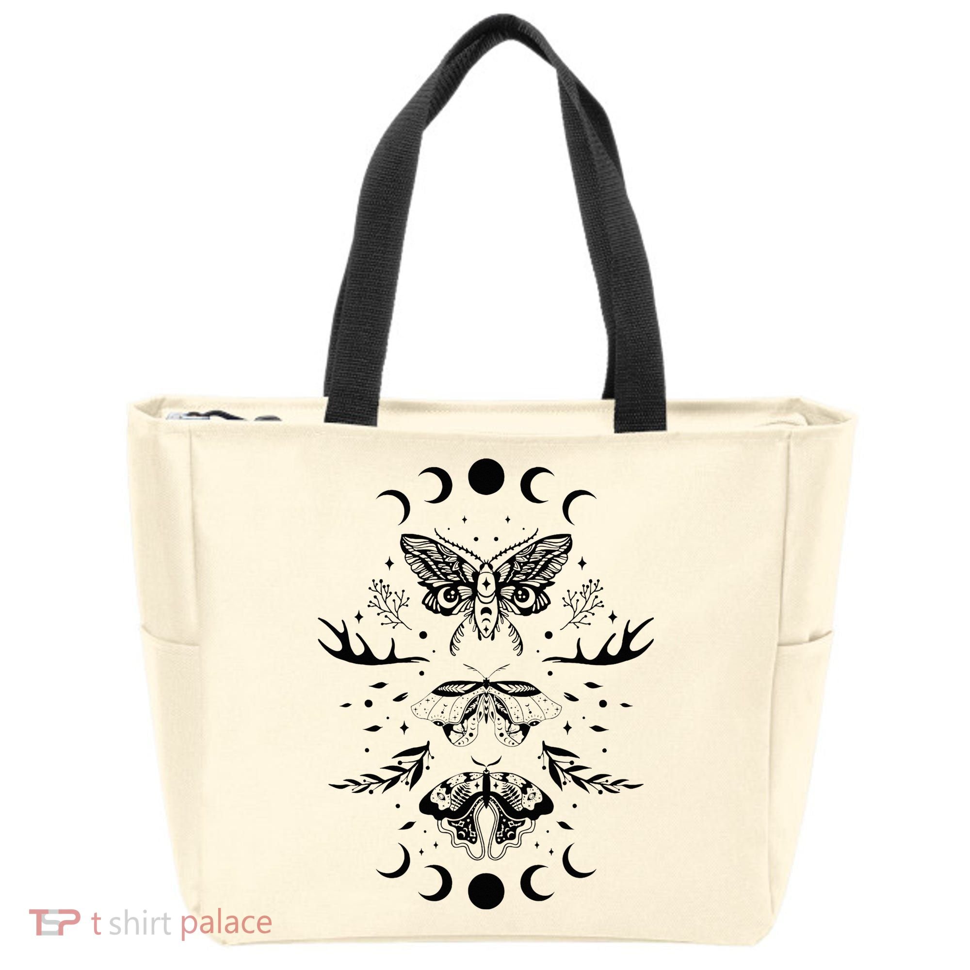 Fairy Grunge Fairycore Aesthetic Goth Luna Moth Butterfly Tote Bag