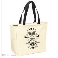 Fairy Grunge Fairycore Aesthetic Goth Luna Moth Butterfly Tote Bag thumb 2