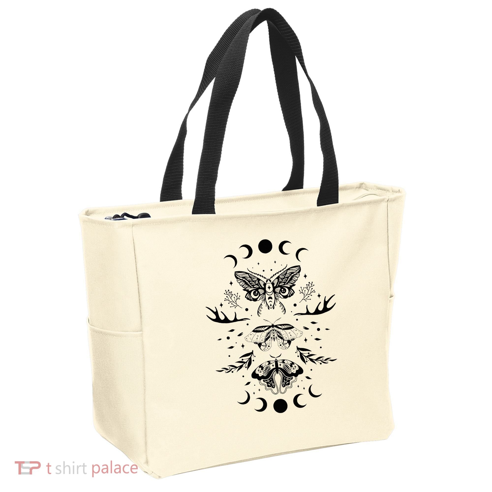 Fairy Grunge Fairycore Aesthetic Goth Luna Moth Butterfly Tote Bag