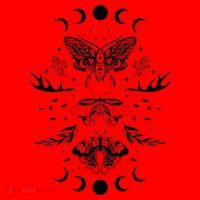 Fairy Grunge Fairycore Aesthetic Goth Luna Moth Butterfly Santa Hat thumb 1