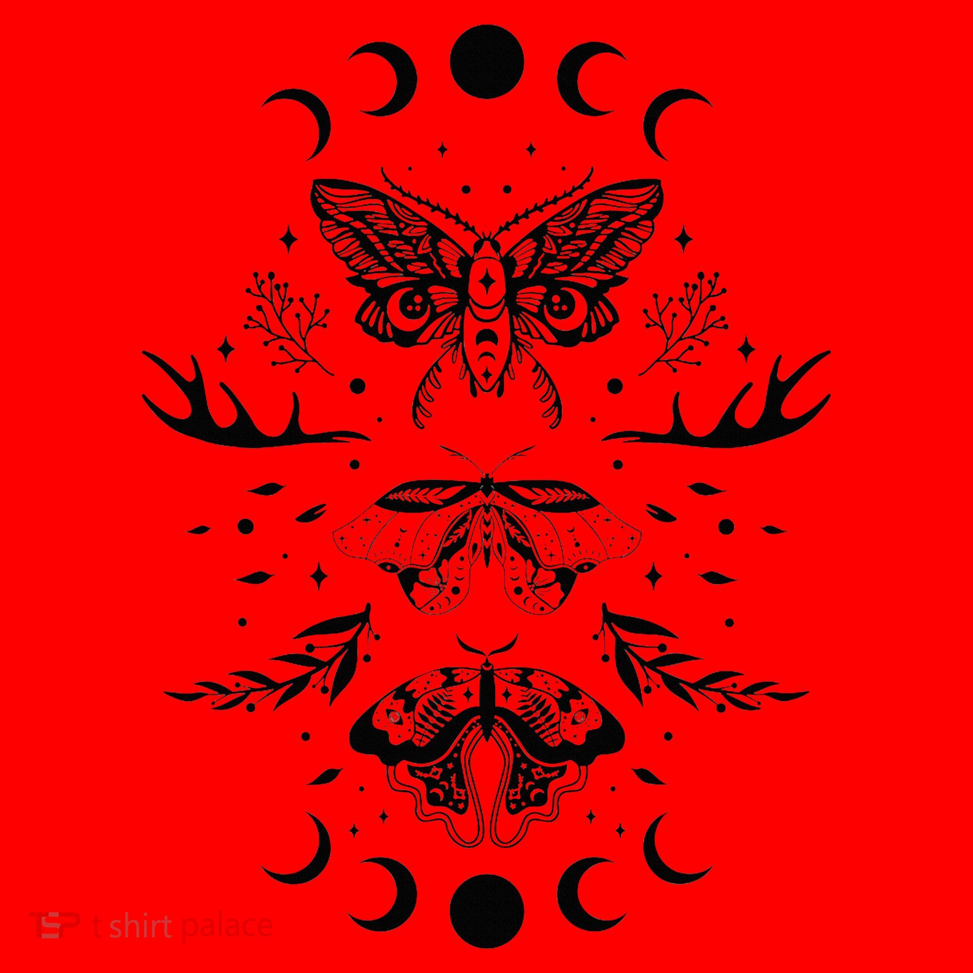 Fairy Grunge Fairycore Aesthetic Goth Luna Moth Butterfly Santa Hat