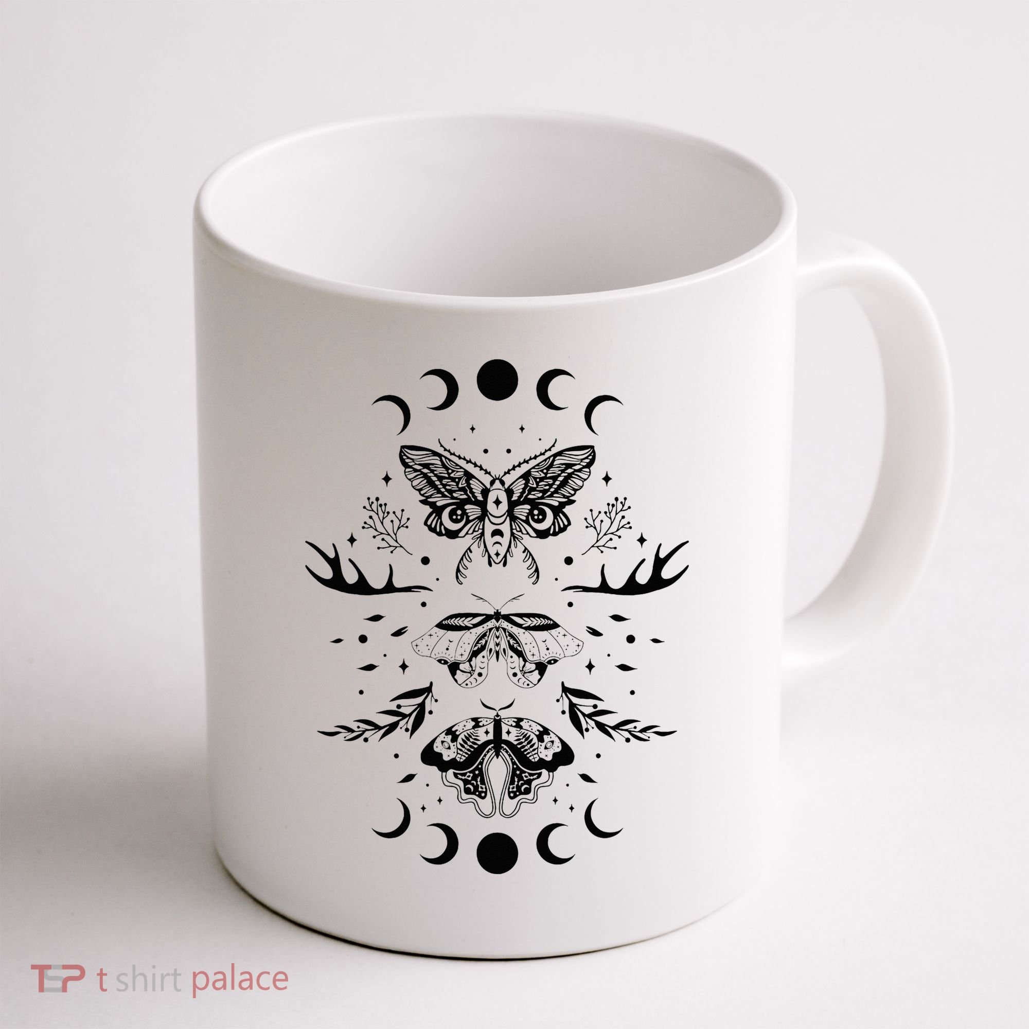 Fairy Grunge Fairycore Aesthetic Goth Luna Moth Butterfly Coffee Mug